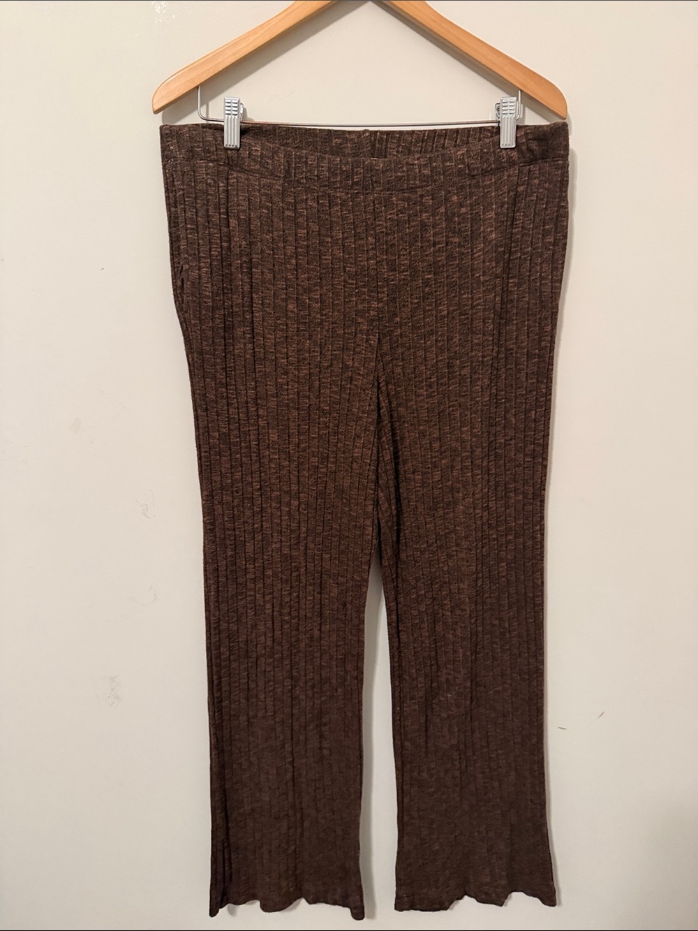 Michael Stars Sweater Wide Leg Pants Cozy pockets Large